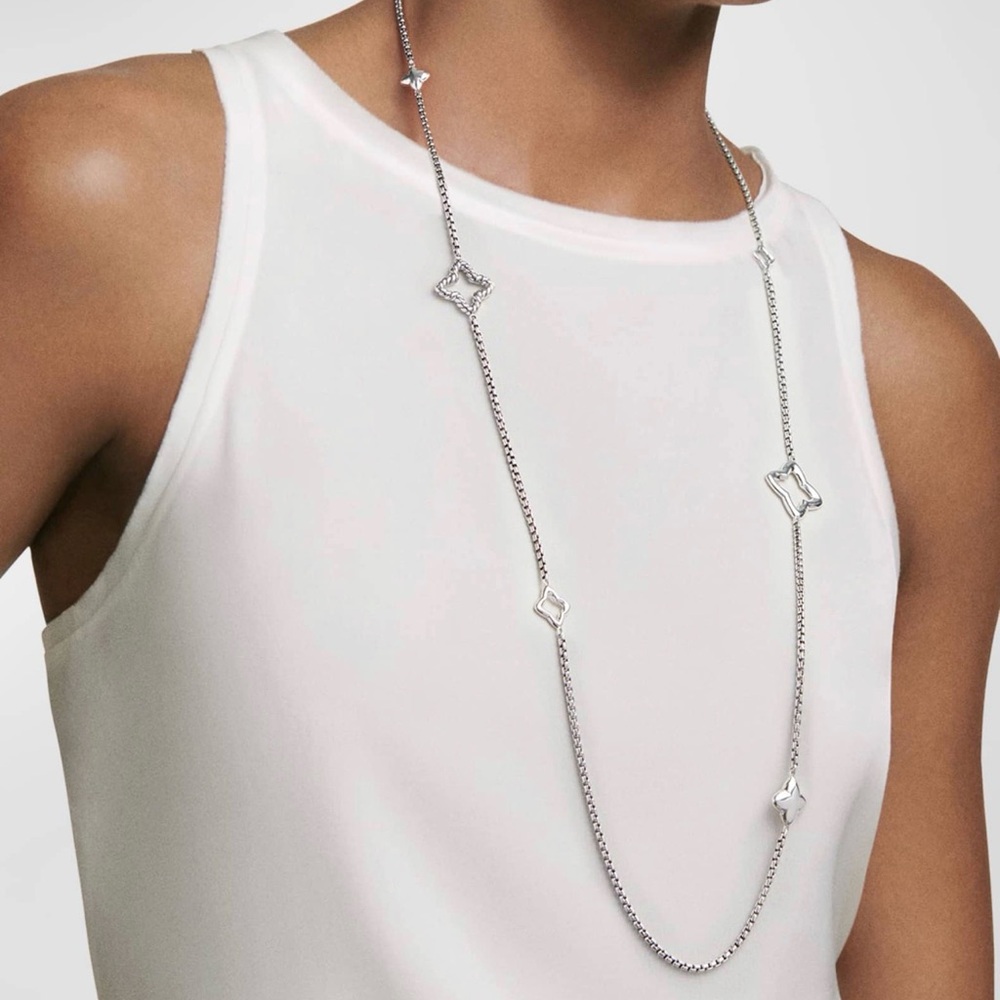 David Yurman Quatrefoil Necklace - Picture 4 of 5
